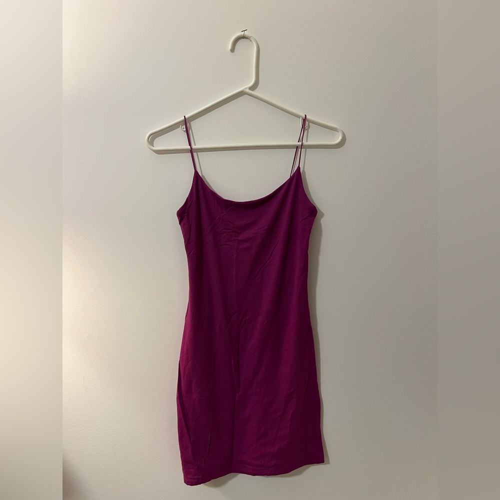 Wilfred Magenta Strappy Dress